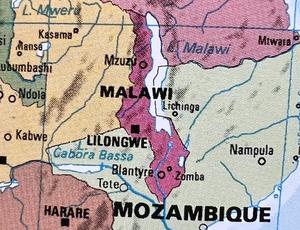 Carte du Malawi