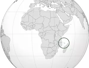 Orthographic map of the Comoros, by Spesh531