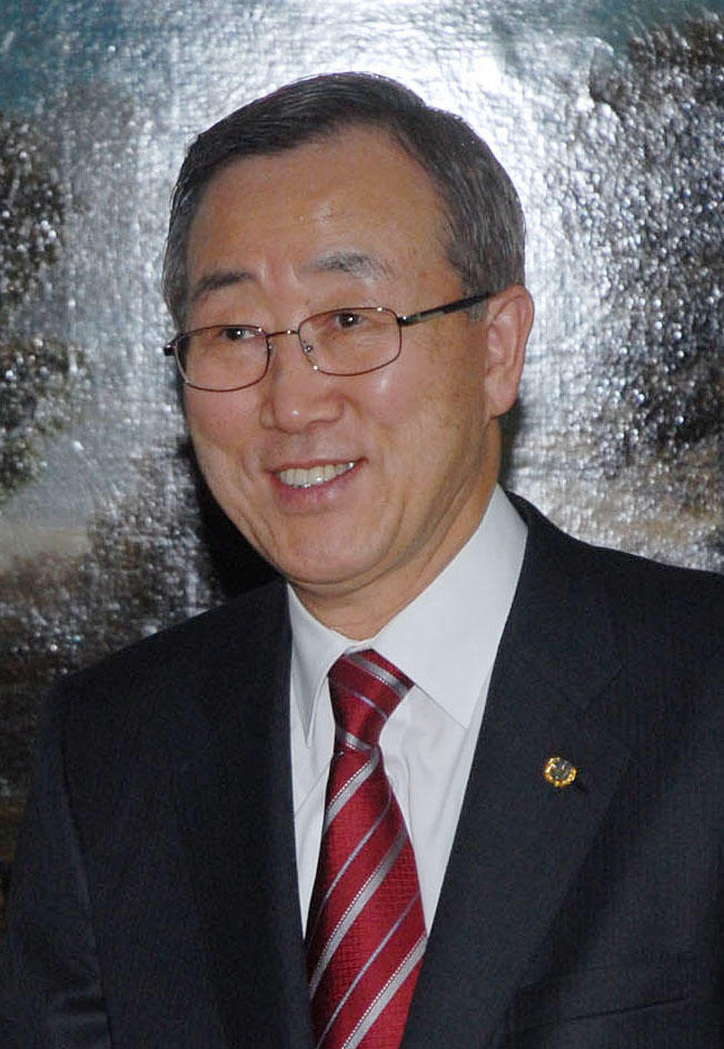 Ban Ki Moon, Secrétaire général des Nations Unies / Secretary General of the United Nations