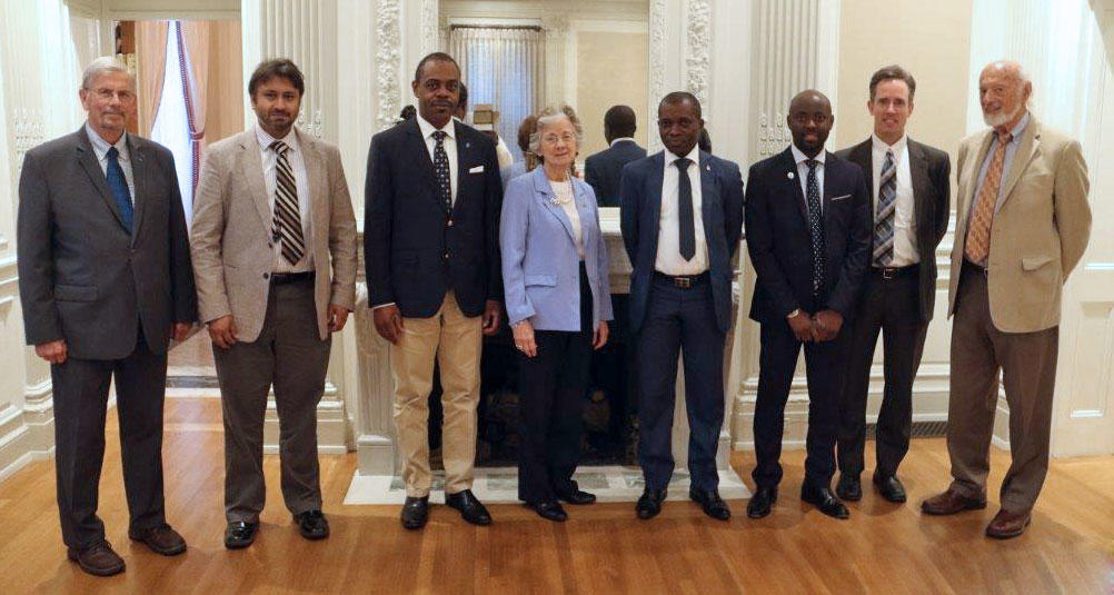 Meeting about the unprecedented cholera epidemic which occurs in RDC