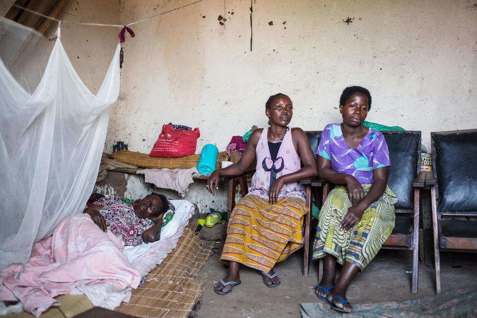 Personnes atteintes du choléra - Photo © Isabelle Serro / Fondation Veolia