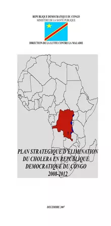 Plan strategique du cholera en RDC - 2008-2012 COUV