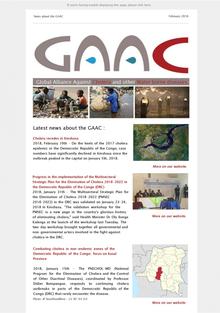 Latest news about the Global Alliance against Cholera and Other water borne diseases (GAAC)