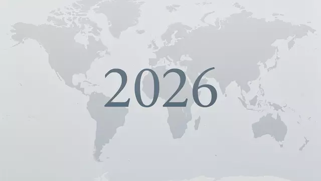 Mappemonde, année 2026